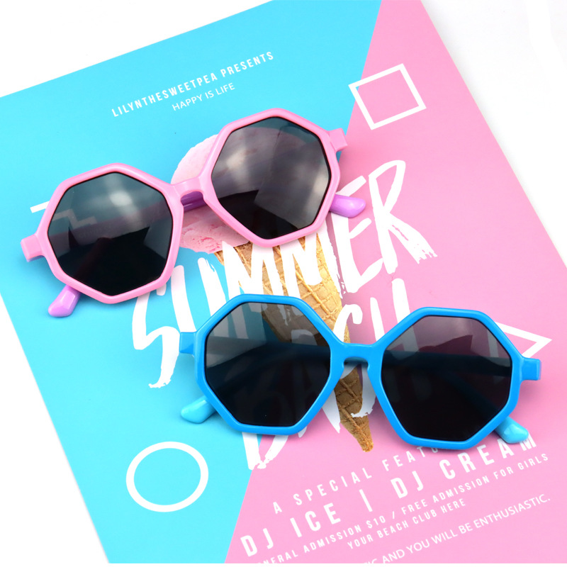 Bold Color Kids Sunglasses